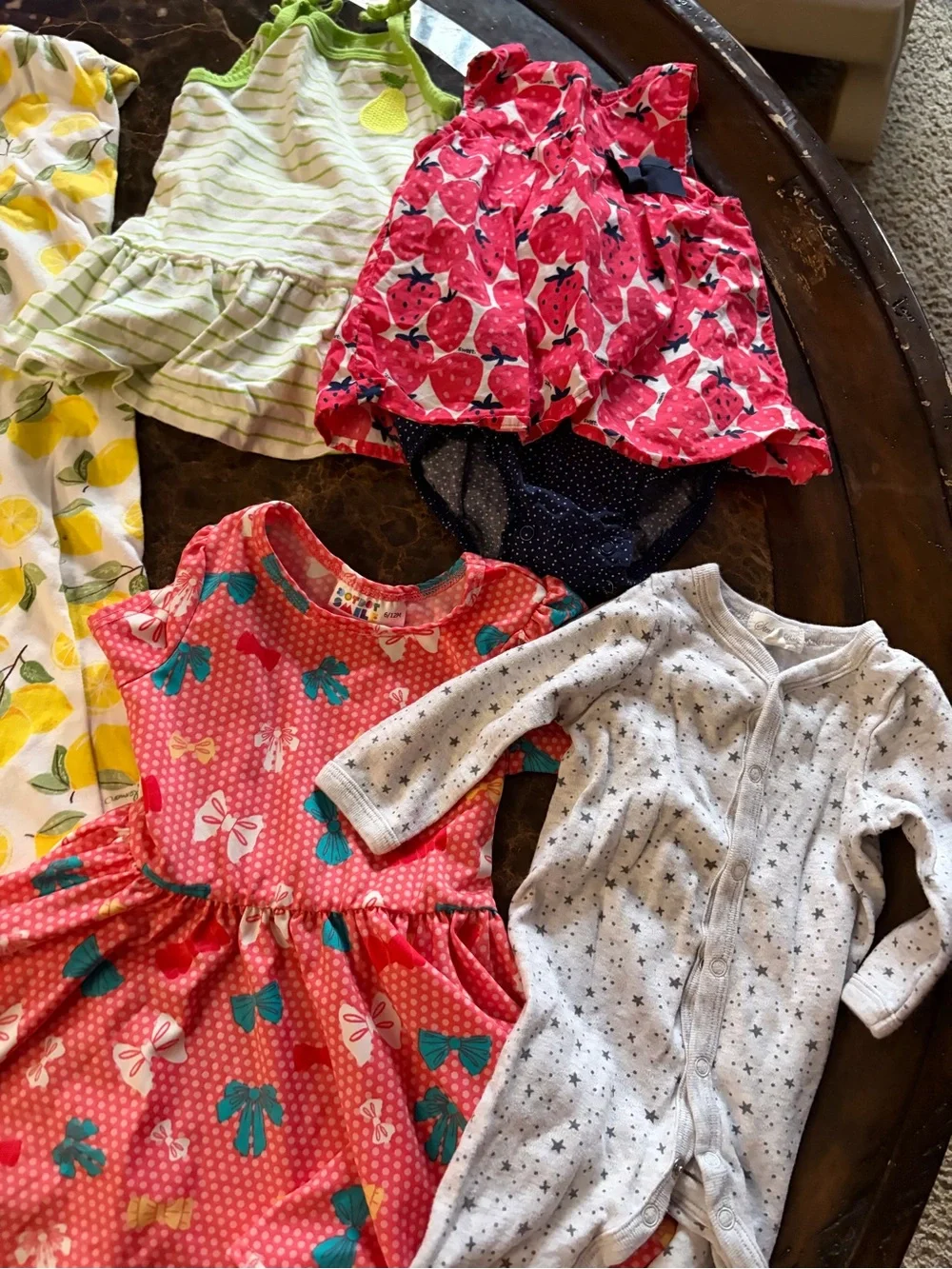 Baby girl summer clothes bundle